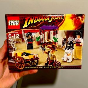 Indiana Jones Ambush in Cairo Lego 7195 set rare